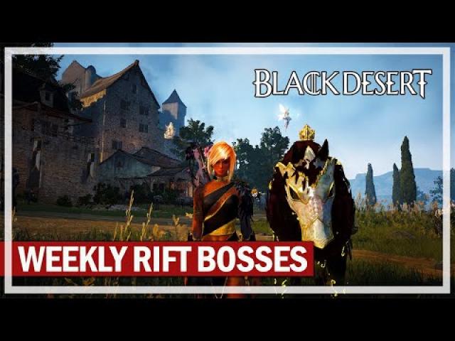 Weekly Rift Bosses & Events | Black Desert