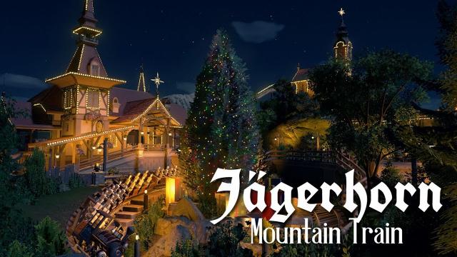 Planet Coaster - Jägerhorn (Part 7) - Queue Scenery & Christmas Lights