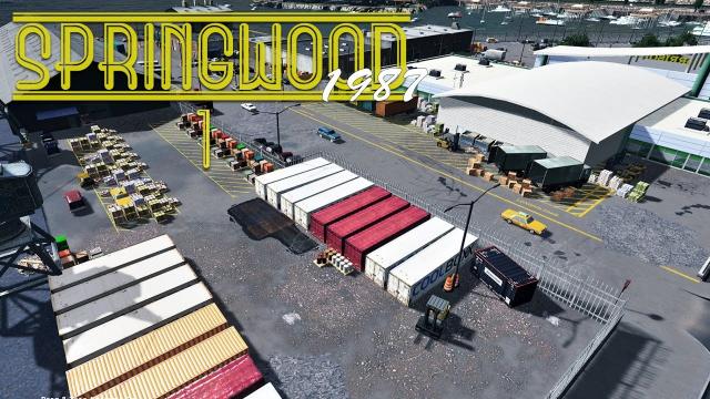 Cities Skylines: Springwood - Dock, Fish Market, Marina (Ep1)