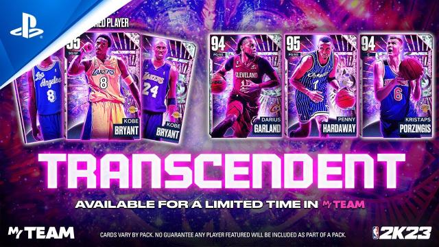 NBA 2K23 - Transcendent Packs | PS5 & PS4 Games