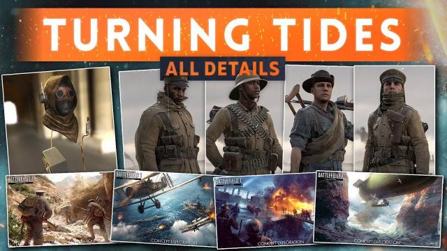 ► ALL DETAILS REVEALED! - Battlefield 1 Turning Tides DLC (New Guns, Vehicles, Elite Class & MORE!)