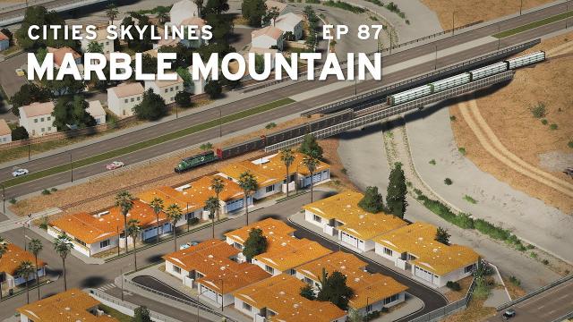Rail and Rivers | Cities Skylines: Marble Mountain 87