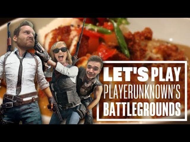 Let's Play PUBG gameplay with Aoife, Chris and Ian: Katsu Chicken Curry?