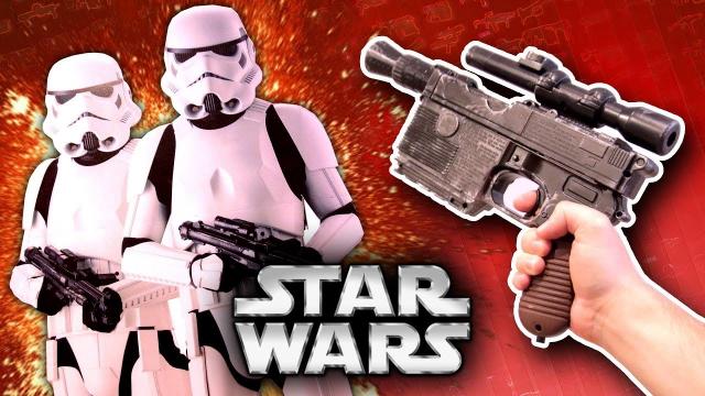 Real Life Star Wars Nerf Gun Mods and Challenges! New Series on Robby and Ryan!