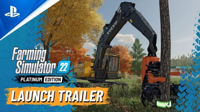 Farming Simulator 22: Platinum Edition - Launch Trailer | PS5 & PS4 Games