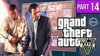 Grand Theft Auto 5 Walkthrough - Part 14 5 MILLION DOLLAR HEIST- Lets Play Gameplay&Commentary