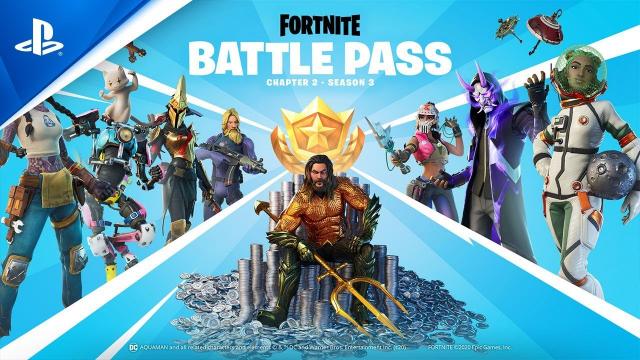 Fortnite - Chapter 2 - Season 3 Battle Pass Gameplay Trailer | PS4