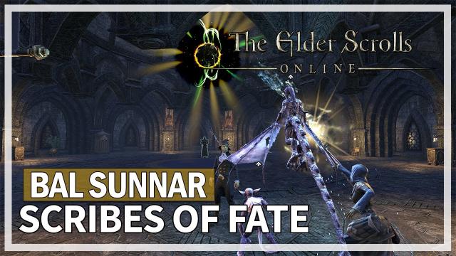 The Elder Scrolls Online | Veteran Bal Sunnar Dungeon First Run & Lore | Scribes of Fate