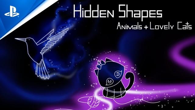 Hidden Shapes: Animals + Lovely Cats - Launch Trailer | PS5, PS4