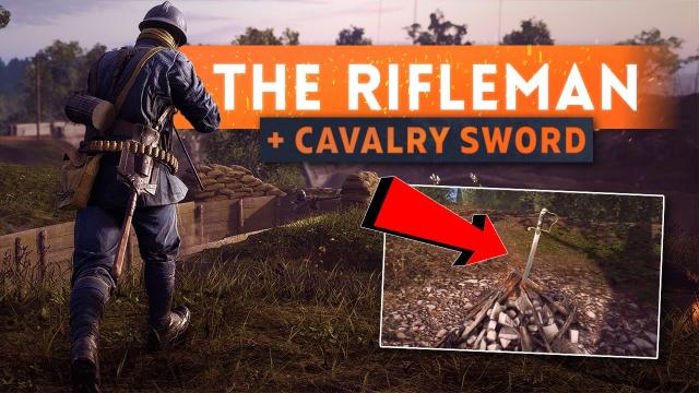 ► FRENCH RIFLEMAN + HOW TO GET CAVALRY SWORD! - Battlefield 1 They Shall Not Pass DLC