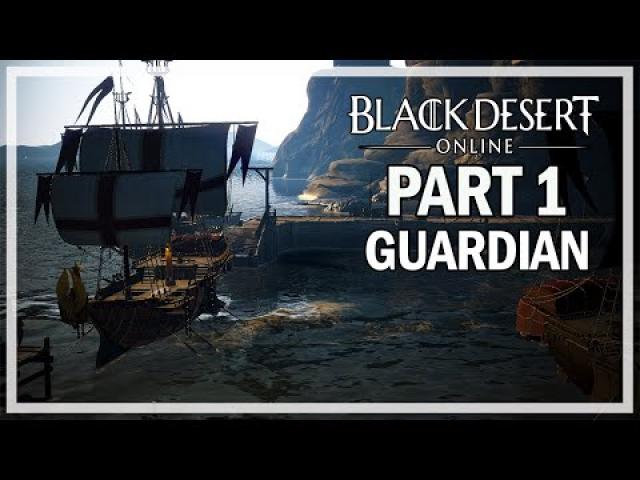 Black Desert Online - Guardian Let's Play Part 1 - Beginning