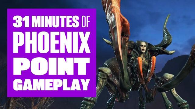 31 minutes of Phoenix Point Gameplay - One hell of a boss fight!