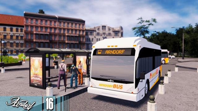 Cities Skylines: ARNDORF - Bus Tour Line 8 (White Line) #16