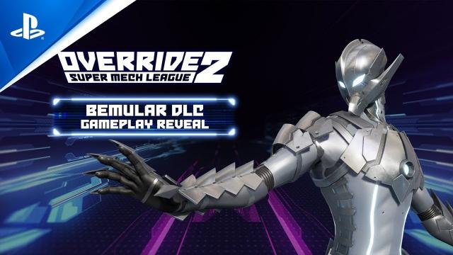 Override 2: Super Mech League - Ultraman DLC #2: Bemular Gameplay Trailer | PS5, PS4