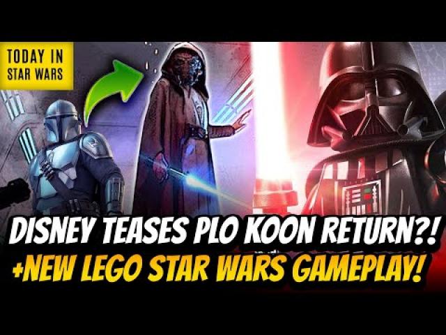 Disney Teases Plo Koon Return?! New LEGO Star Wars The Skywalker Saga Trailer! - Today in Star Wars