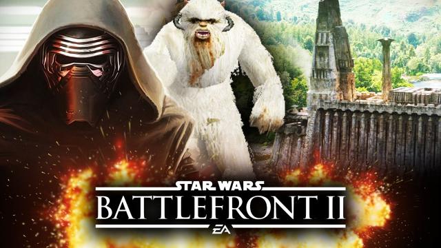Star Wars Battlefront 2 - NEW Takodona Map! Wampas! Heroes vs Villains Tease and Classes!