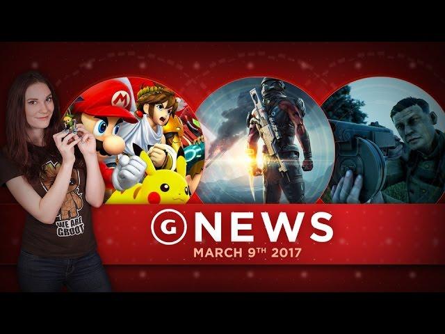 Smash Bros. For Switch; Mass Effect: Andromeda Trophies Leaked! - GS Daily News