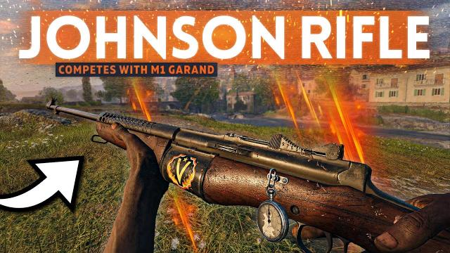 New M1941 JOHNSON RIFLE in Battlefield 5 is really good! (New Map Gameplay)