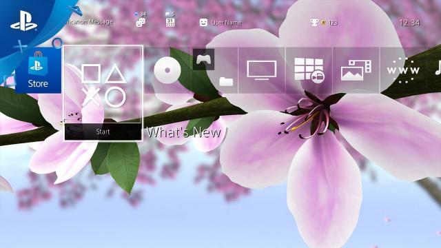 Sakura Season's Bloom Dynamic Theme Series Bundle - Preview Trailer | PS4