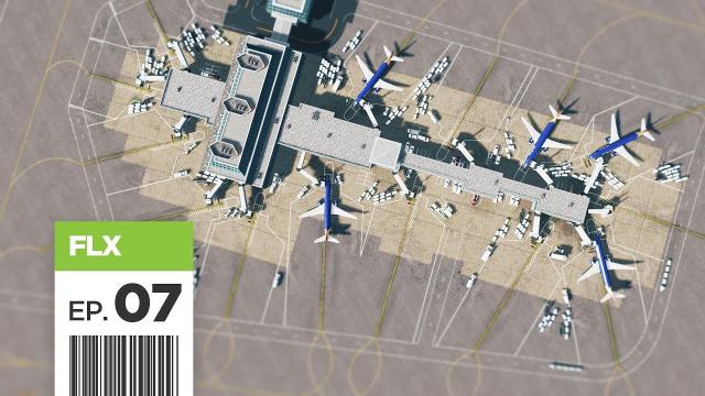 Cities Skylines: FBS International Airport - Part 7 - Terminal Spokes