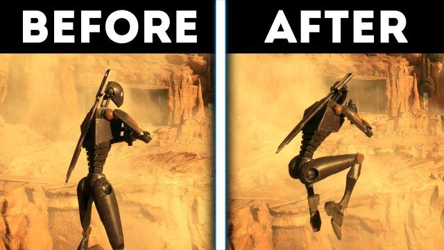 New Jump vs Old Jump: Commando Droid, Grievous and Bossk Before and After! - Star Wars Battlefront 2