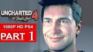 Uncharted 4 Gameplay Walkthrough Part 1 [1080p HD PS4] - No Commentary (Uncharted 4 A Thief's End)