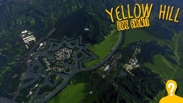 Friday night with Skib and his special guest: Two Dollars Twendy | Cities Skylines Yellow Hill