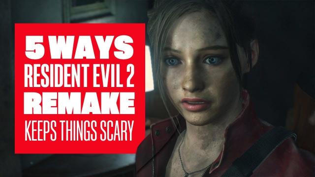 5 Ways Resident Evil 2 Remake Keeps Things Scary - Resident Evil 2 Remake Ada Claire Leon Gameplay