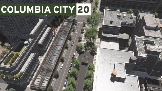 Underground Light Rail Station - Cities Skylines: Columbia City #20