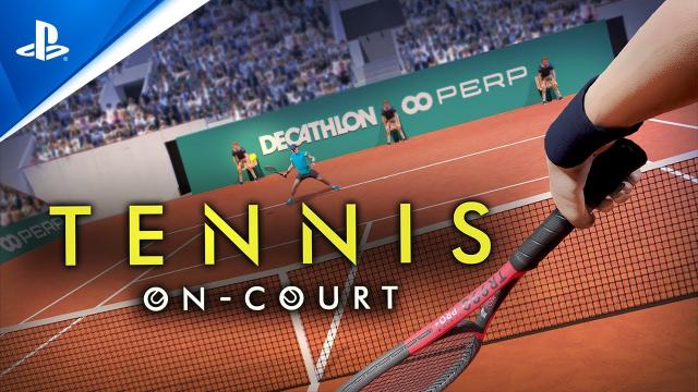 Tennis On-Court - Launch Trailer | PS VR2 Games