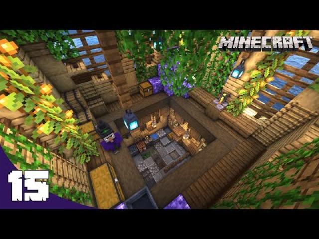 WITCH HOUSE INTERIOR & MORE! - Minecraft 1.17 Let's Play (15)