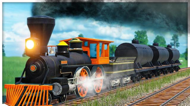Buying my FIRST TRAIN in Transport Fever 2