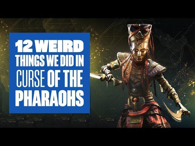12 Weird Things We Did in Assassin's Creed Origins Curse of the Pharaohs DLC