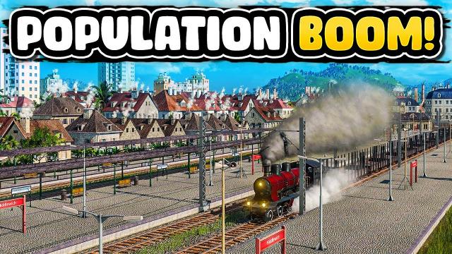 The Population is BOOMING! — Transport Fever 2: Deluxe Edition (#9)
