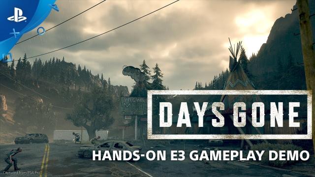 Days Gone E3 2018 Hands-On Gameplay | PlayStation Live From E3