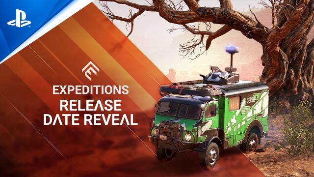 Expeditions: A Mudrunner Game - Release Date Reveal Trailer PS5 & PS4 Games
