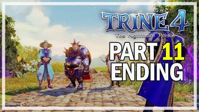 Trine 4 The Nightmare Prince Multiplayer Walkthrough Part 11 - Ending & Final Boss