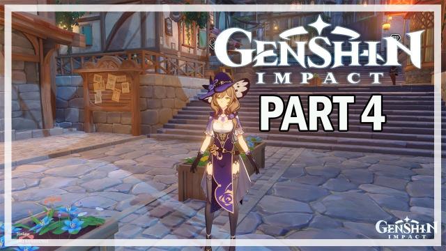 GENSHIN IMPACT - PC Let's Play Part 4 - Arcadian Ruins