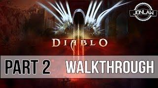 Diablo 3 Walkthrough - Part 2 CEMETERY - Master Difficulty Gameplay&Commentary (NG+ on PC)