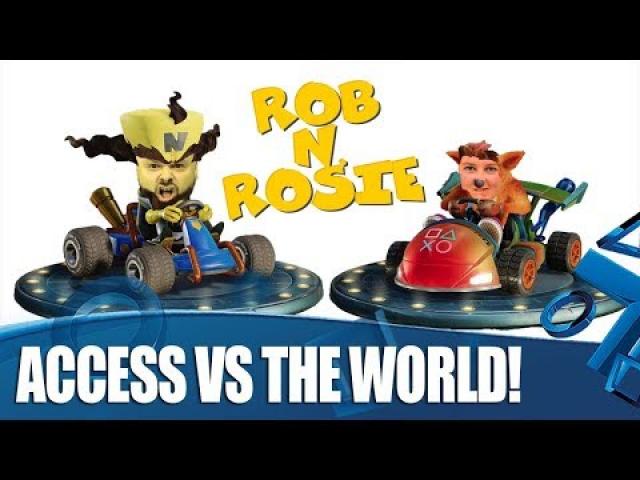 Crash Team Racing: Nitro-Fueled - Rob 'N' Rosie Vs The World!