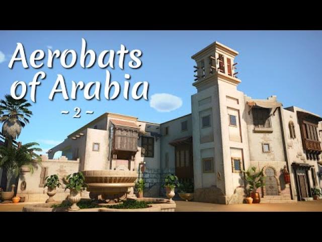 Planet Coaster - Aerobats of Arabia (Part 2) - Town Square