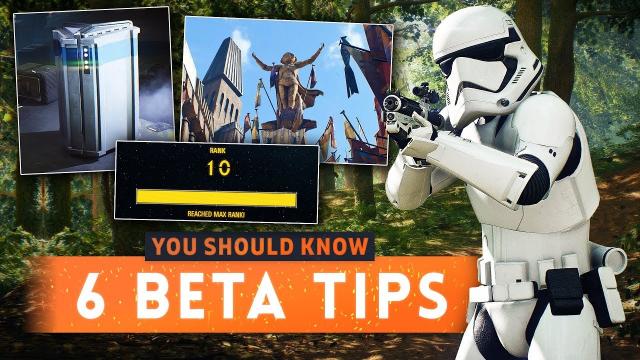 ► 6 TIPS & TRICKS YOU SHOULD KNOW! - Star Wars Battlefront 2 Beta