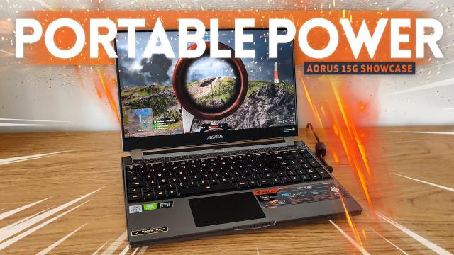 This Gaming Laptop has a MECHANICAL KEYBOARD & 240Hz Display! (AORUS 15G Showcase)