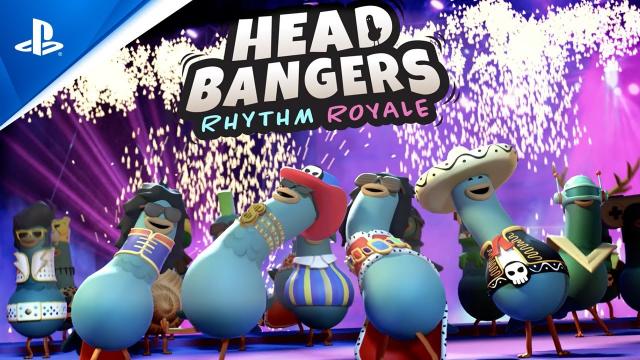 Headbangers Rhythm Royale - Announcement Trailer | PS5 & PS4 Games