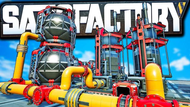 Oil Production in Update 3 is INSANE! - Satisfactory Early Access Gameplay Ep 11