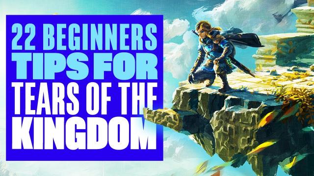 22 TEARS OF THE KINGDOM Beginners' Tips - NEW Tears of the Kingdom Switch Gameplay!