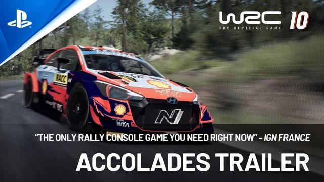 WRC 10 - Accolades Trailer | PS5, PS4