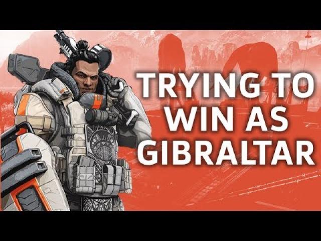 Trying To Become Champion As Gibraltar In Apex Legends