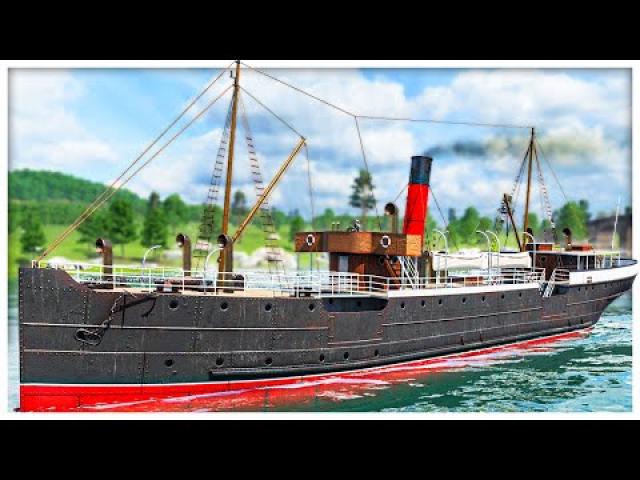 Buying my FIRST BOAT to move MORE FOOD in Transport Fever 2!