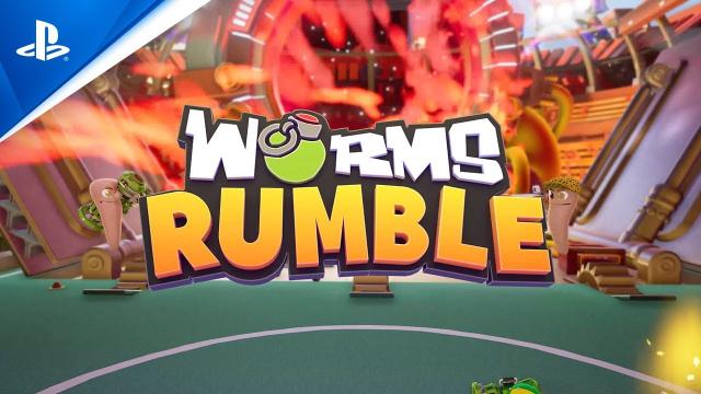 Worms Rumble - Release Date and Open Beta Announcement | PS4
